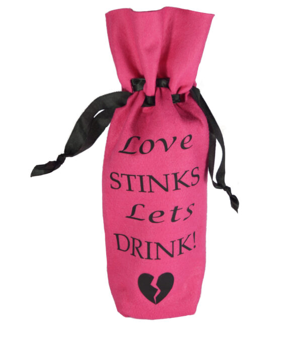 Love Stinks Bottle Bag